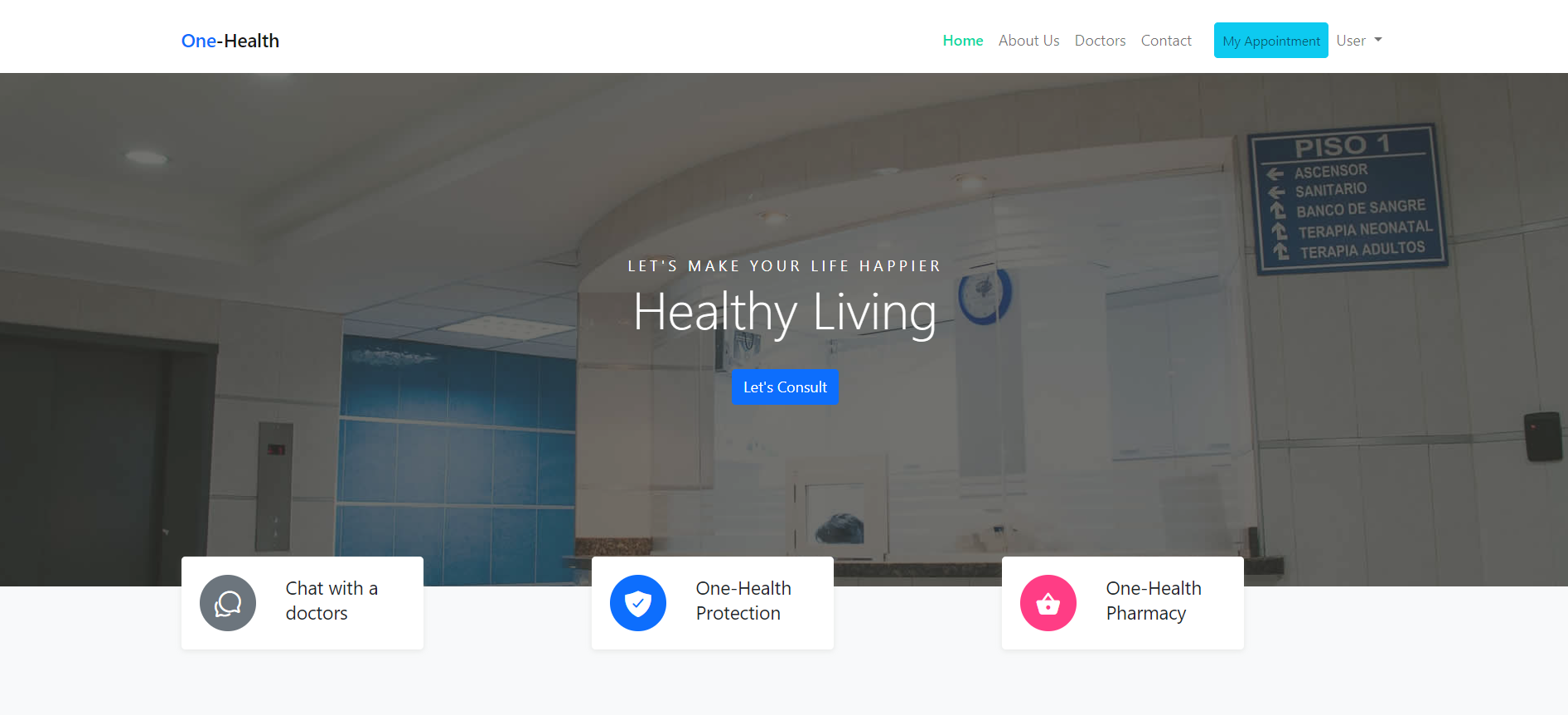 Hospital Management System Screenshot
